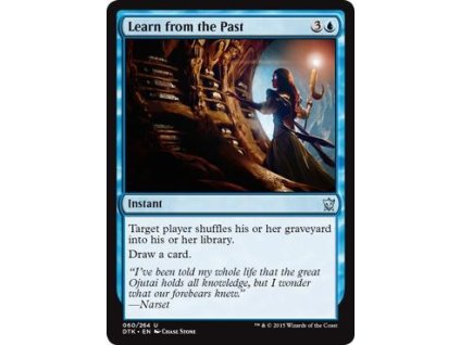 Learn from the Past (Foil NE, Stav Near Mint)