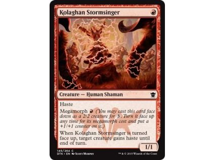 Kolaghan Stormsinger (Foil ANO, Stav Near Mint)