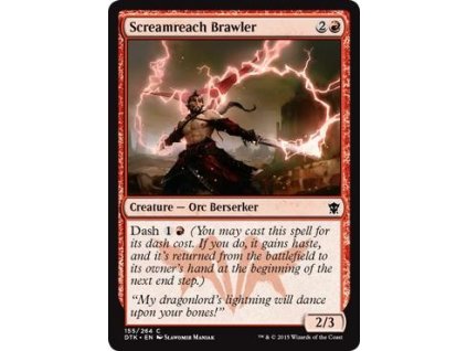 Screamreach Brawler (Foil NE, Stav Near Mint)