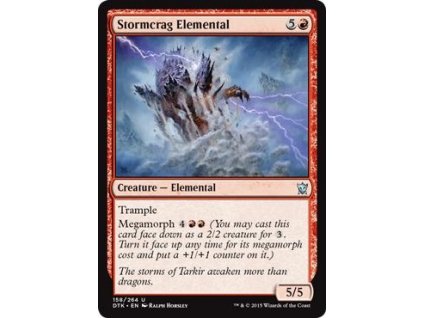 Stormcrag Elemental (Foil NE, Stav Near Mint)