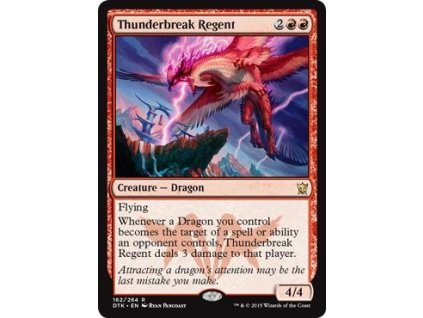 Thunderbreak Regent (Foil NE, Stav Near Mint)