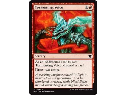 Tormenting Voice (Foil NE, Stav Near Mint)