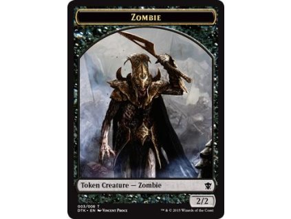 Zombie token (Foil NE, Stav Near Mint)