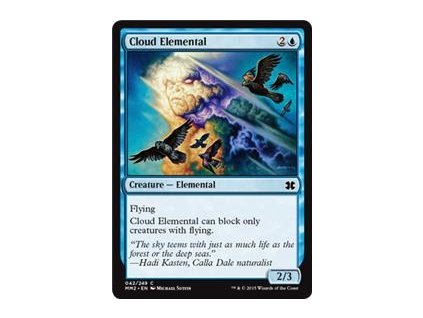 Cloud Elemental (Foil NE, Stav Near Mint)