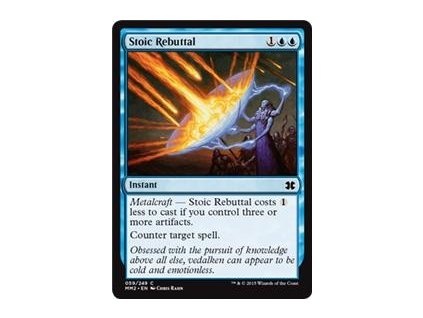 Stoic Rebuttal (Foil NE, Stav Near Mint)