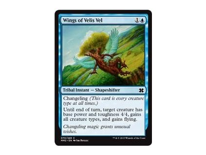 Wings of Velis Vel (Foil NE, Stav Near Mint)