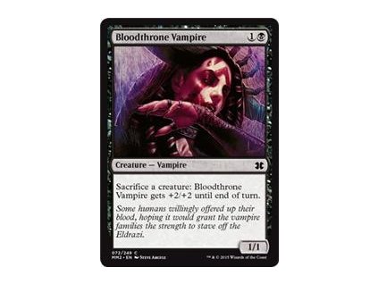 Bloodthrone Vampire (Foil NE, Stav Near Mint)