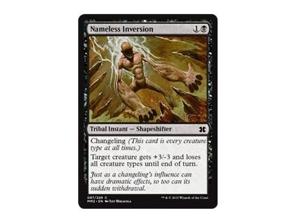 Nameless Inversion (Foil NE, Stav Near Mint)