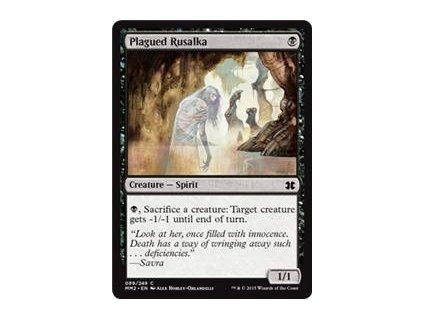 Plagued Rusalka (Foil ANO, Stav Near Mint)