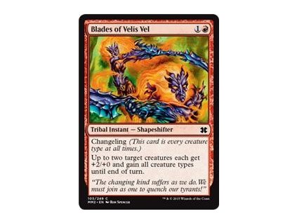 Blades of Velis Vel (Foil ANO, Stav Near Mint)