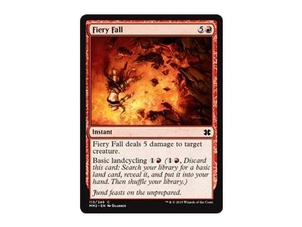 Fiery Fall (Foil ANO, Stav Near Mint)