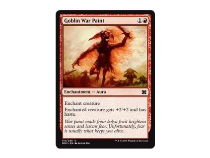 Goblin War Paint (Foil NE, Stav Near Mint)
