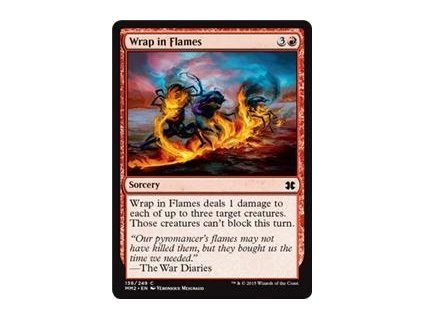 Wrap in Flames (Foil ANO, Stav Near Mint)