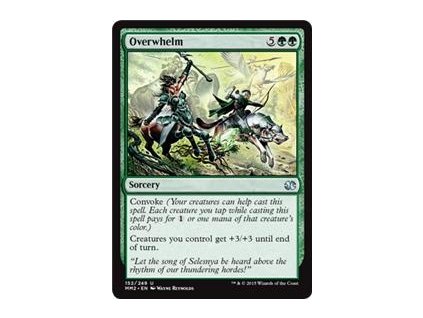 Overwhelm (Foil NE, Stav Near Mint)