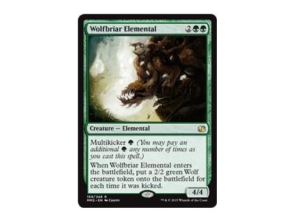 Wolfbriar Elemental (Foil NE, Stav Near Mint)