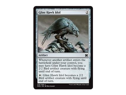 Glint Hawk Idol (Foil ANO, Stav Near Mint)