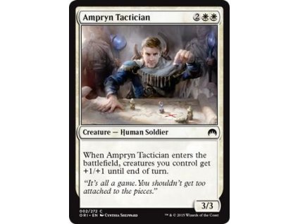 Ampryn Tactician (Foil ANO, Stav Near Mint)