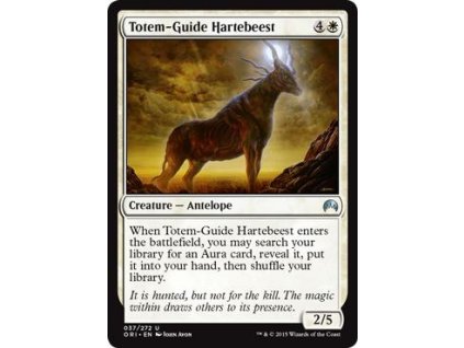 Totem-Guide Hartebeest (Foil ANO, Stav Near Mint)