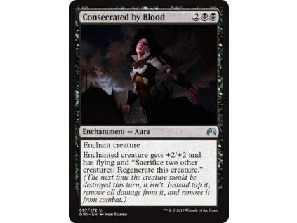 Consecrated By Blood