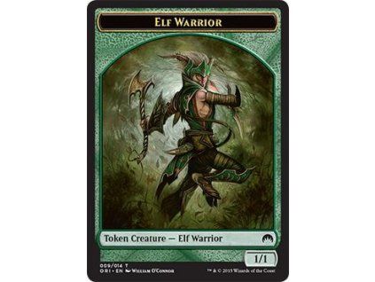 Elf Warrior token