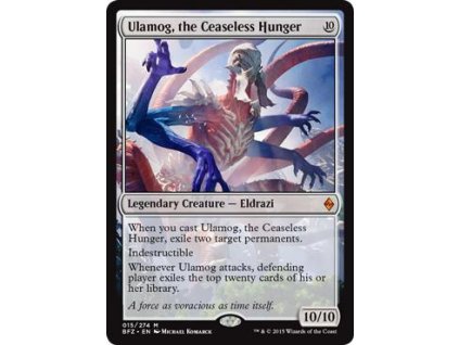 Ulamog, the Ceaseless Hunger (Foil NE, Stav Near Mint)