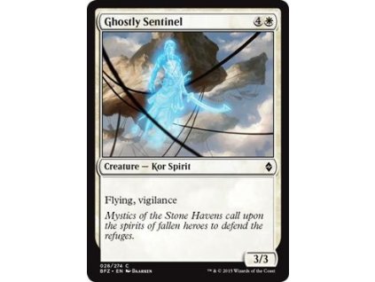 Ghostly Sentinel (Foil ANO, Stav Near Mint)