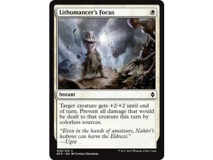 Lithomancer's Focus