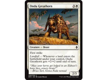 Ondu Greathorn