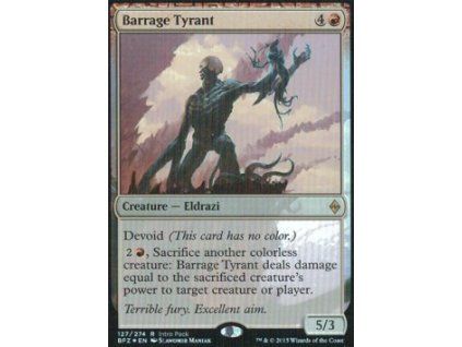 Barrage Tyrant - INTRO PACK PROMO