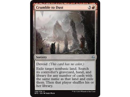 Crumble to Dust