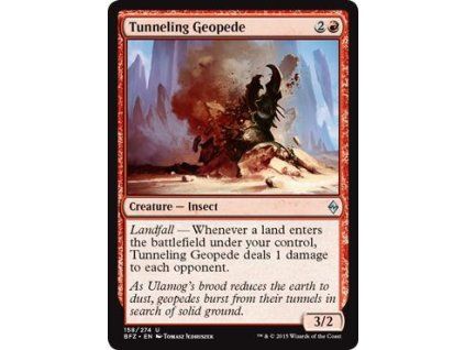 Tunneling Geopede
