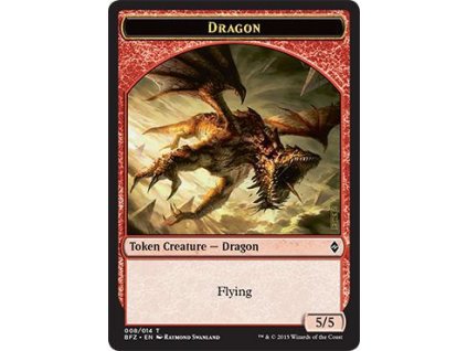 Dragon token (Foil NE, Stav Near Mint)