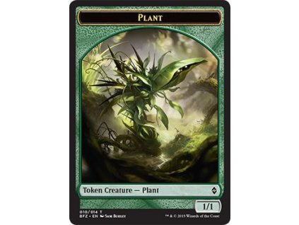 Plant token (Foil NE, Stav Near Mint)