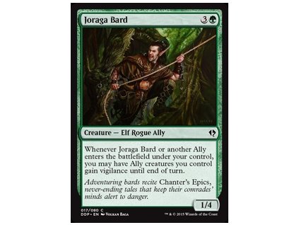 Joraga Bard (Foil NE, Stav Near Mint)