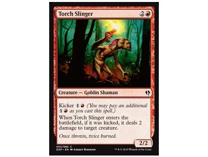 Torch Slinger (Foil NE, Stav Near Mint)