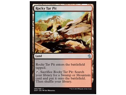 Rocky Tar Pit (Foil NE, Stav Near Mint)