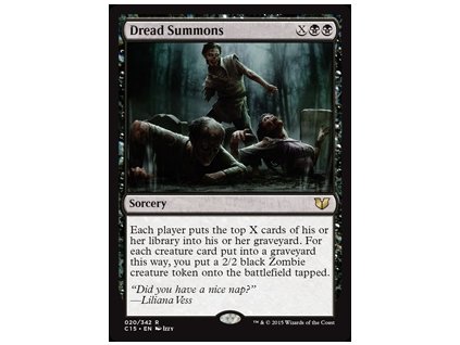 Dread Summons (Foil NE, Stav Near Mint)