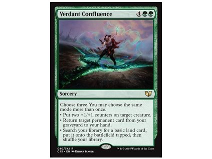 Verdant Confluence (Foil NE, Stav Near Mint)