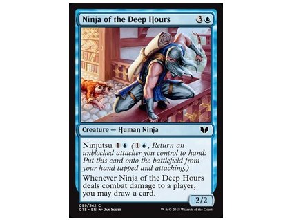 Ninja of the Deep Hours (Foil NE, Stav Near Mint)