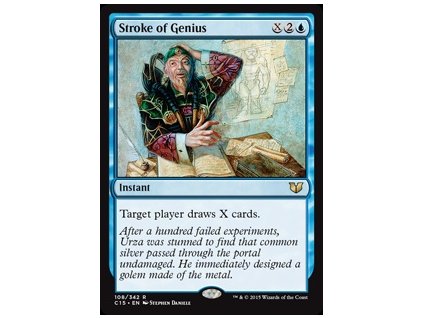 Stroke of Genius (Foil NE, Stav Near Mint)