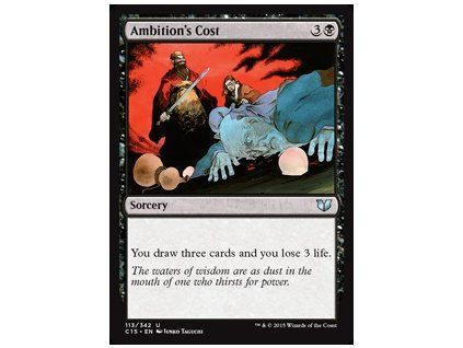 Ambition's Cost