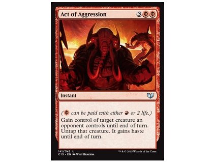 Act of Aggression (Foil NE, Stav Near Mint)