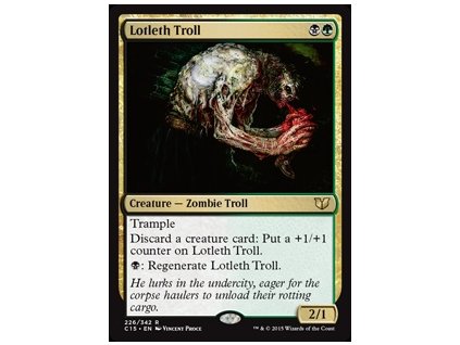 Lotleth Troll (Foil NE, Stav Near Mint)