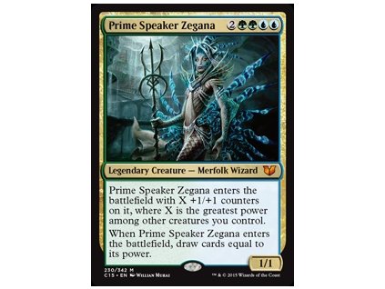 Prime Speaker Zegana (Foil NE, Stav Near Mint)