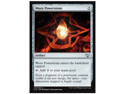 Worn Powerstone (Foil NE, Stav Near Mint)