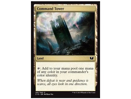 Command Tower (Foil NE, Stav Near Mint)
