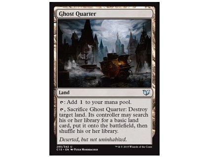 Ghost Quarter (Foil NE, Stav Near Mint)