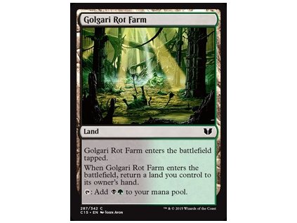 Golgari Rot Farm (Foil NE, Stav Near Mint)