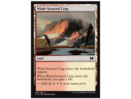 Wind-Scarred Crag (Foil NE, Stav Near Mint)