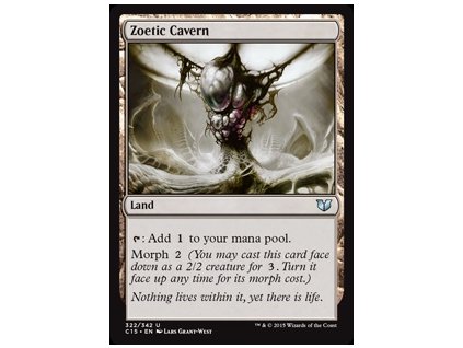 Zoetic Cavern (Foil NE, Stav Near Mint)